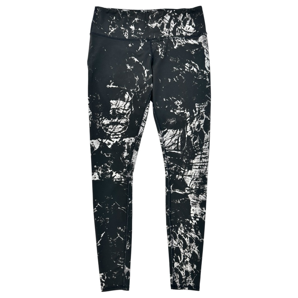 ALO Yoga Black & White Abstract Print Leggings Yoga Pants sz S